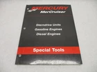 90-806737-2 2001 Mercury Mercruiser Gasoline & Diesel Engines Special Tools Manu Used. Price: $12.05.