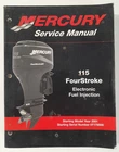 Mercury 115 Fourstroke Efi Service Manual 90-881980R02 Starting Model Year 2001 Used. Price: $39.00.
