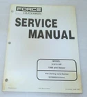 1997 Force Outboards 9.9/15 Hp Model Service Manual P/n 90-855906 Used. Price: $11.74.