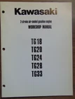 Kawasaki Workshop Service Manual Stroke TG18 20 24 28 Oem 900133-M047A Used. Price: $9.99.