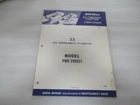 PM176 1968 Wards Sea King Outboard 3.5 Hp Model VWB-299031 Parts Catalog MW-20 Used. Price: $8.75.
