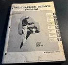 1971 Evinrude Outboard 50 Hp Lark Service Manual P/n 4751 (231) Used. Price: $29.99.