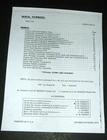 1972 Mercury 110, 9.8 Hp, 3263263 Thru 3795657 Parts List Manual C-90-62430 New. Price: $19.95.