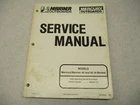90-828631 895 1995 Mercury Mariner Outboard Service Manual 45-50 Hp 4-STROKE Used. Price: $17.95.