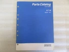 PM139 1995 Volvo Penta "hu" 5.7GI Final Edition Parts Catalog P/n 7797018-4 Used. Price: $12.70.