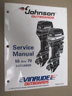 Used Oem 1994 Johnson/evinrude Outboard Service Manual 50-70 Hp (3-CYL) # 503149. Price: $34.99.