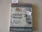 1987 Johnson Evinrude Cross 88-110, 150-175 Motor Engine Service Manual Used. Price: $67.11.