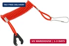 Boat Engine Safety Kill Stop Switch Connector Lanyard Tether, Replacement For New. Price: $17.98.