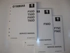 Yamaha Outboard Service Manuals 3 50-90 See Description New. Price: $45.00.