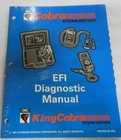 1993 Omc King Cobra Stern Drives Efi Diagnostic Service Manual P/n 500597 Used. Price: $7.91.