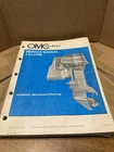 1987 Omc Sea Drive 1.6 Litre Service Shop Manual P/n 507623 Used. Price: $15.00.