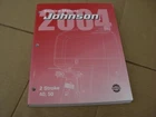 New 2004 (sr) Johnson Service Manual 40/50HP Stroke #5005640 2-D-3. Price: $39.95.
