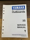 Yamaha 3S Service Manual Pn LIT-18616-00-98 Factory Oem Used. Price: $14.99.