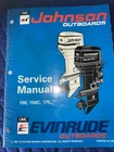 1994 Johnson 150HP 150C 175HP Outboard Evinrude Service Manual Used. Price: $14.95.
