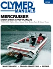 Mercruiser Alpha One, Bravo Two & Three Stern Drives (1986-1994) Service New. Price: $49.95.
