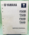 Genuine Yamaha LIT-18616-03-45 F50B, T50B, F60B, T60B Service Manual 2013 Used. Price: $110.08.
