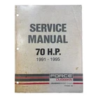 Force Outboards 90-823266, 70 Hp 1991-1995 Service Manual Used. Price: $42.99.