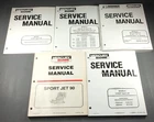Lot Of 5 Mercury Marine Sport Jet Service Manuals, Great Condition Used. Price: $109.76.
