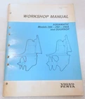 1989 Volvo Penta 290/290A Duoprop Engine Unit Model Service Manual P/n 7731624-8 Used. Price: $20.95.