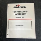 1994 Mercruiser Technician's Handbook Diesel Engines 90-806536940 1193 Used. Price: $19.99.
