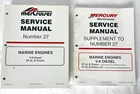 Mercruiser #27 Service Manual & Supplement V-8 Diesel D7.3L D-tronic #90-861784 Used. Price: $49.99.