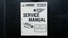 Mariner Mercury Outboards Service Manual 90-824052 1992 135-200 Models Good. Price: $49.99.