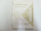 1972 Johnson Outboards Hp 40R72 40RL72 40E72 40EL72 Service Manual JM-7207 Used. Price: $27.99.