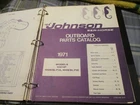 1971 Johnson Hp 100ESL71A 100ESL71C Outboard Parts Catalog Manual Used. Price: $14.49.