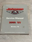 2000 Johnson 787069 40 50 55 60 65 Models Factory Service Repair Manual Used. Price: $24.99.