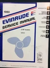 1980 Used Evinrude Service Manual # 5487 2 Hp 97. Price: $19.99.