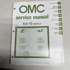 1981 Omc Evinrude/johnson Service Manual 9.9/15 Models P/n 392071 Used. Price: $25.00.