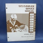 1972 Evinrude Outboard Service Manual 4817 Norseman 40 Hp Used. Price: $25.00.