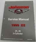 1999 Omc Johnson Outboard Ee 25 35 Hp Cylinder Service Manual P/n 787029 Used. Price: $24.43.