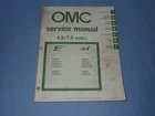 1981 Omc Outboard Marine 4.5/7.5 Models Service Manual # 392070 Used. Price: $16.00.
