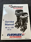 Johnson Evinrude Omc Outboards Service Manual 85-115 90 Degrees Cv P/n 503150 New. Price: $60.00.