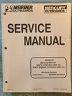 Mercury 856159R1 9.9/15 Hp 4-STROKE Service Manual New. Price: $27.97.