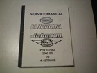Evinrude Johnson #787062 2000 Ss 4 Stroke H.p. Service Manual,free Freight New. Price: $19.95.