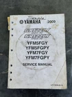Oem 2009 Yamaha Grizzly 550 / 700 YFM5FG YFM7FG Service Manual LIT-11616-22-19 Used. Price: $29.99.