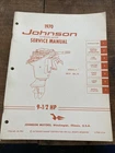 1970 Johnson 1/2 Hp Motor Models 9R70 9RL70 Service Manual Used. Price: $16.49.