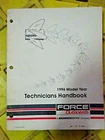 Mercury Force Outboard 1996 Model Year Technicians Handbook P/n 90-823871960 Used. Price: $14.99.