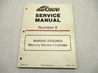 90-44553 1293 Mercury Mercruiser No 8 Marine Cyl Engine Service Repair Manual Used. Price: $32.65.