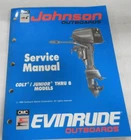 1989 Omc Johnson Evinrude Colt/junior Thru Models Service Manual P/n 507870 Used. Price: $9.46.