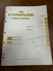 Used Oem 1968 18HP Fastwin Evinrude Service Manual P/n 4481 18802 18803. Price: $31.00.