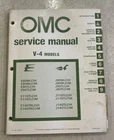 Vintage Omc Outboards V-4 Models Oem Factory Service Manual #392075 Used. Price: $25.00.
