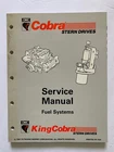 1993 Omc Cobra Stern Drives Fuel Systems Service Manual Jv Oem Boat 508293 New. Price: $8.88.