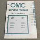 1981 Omc Service Manual 50 55 60 Models Evinrude Johnson Outboard Repair 392073 Used. Price: $44.99.