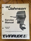 Omc Johnson Evinrude Service Manual "ce" Models 40 Thru Hp 507755 Used. Price: $20.00.