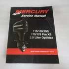 2009 Mercury 115/135/150/175/175 Pro 2.5L Optimax Service Manual 90-859494R02 Used. Price: $72.44.