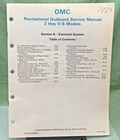 New Genuine Omc 507508-8 Section Eight Electrical System Service Manual 1985. Price: $32.93.