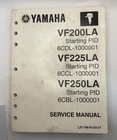 Yamaha VF200LA VF225LA VF250LA Outboard Service Manual LIT-18616-03-21 Oem Shop Used. Price: $71.95.